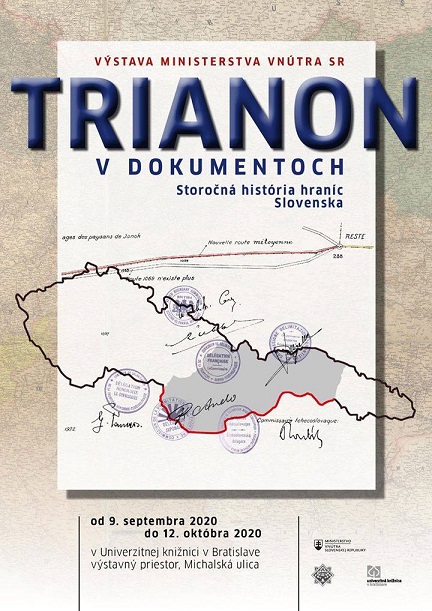 Výstava Trianon v dokumentoch